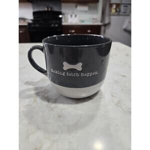 Making Fetch Happed Coffee Cup Mug Dogs Pets Winifred and Lily Tea Coffee